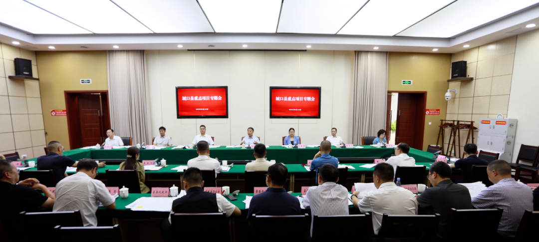 我县召开重点项目专题会